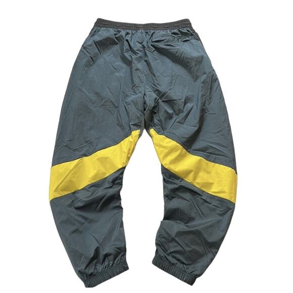 Adidas Street Shape Urban Logo Mens S Nylon Woven Grey Blue Track Pants GM6509 - Picture 12 of 15